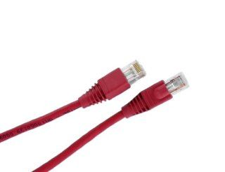 Leviton 5G460 15R GigaMax 5E Standard Patch Cord, Cat 5E, 15 Feet Length, Red   Electrical Cables  
