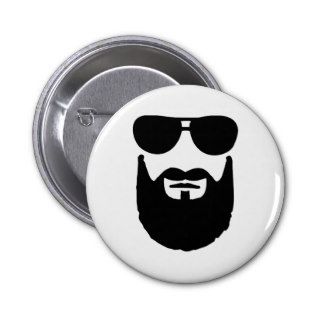 Full beard sunglasses buttons