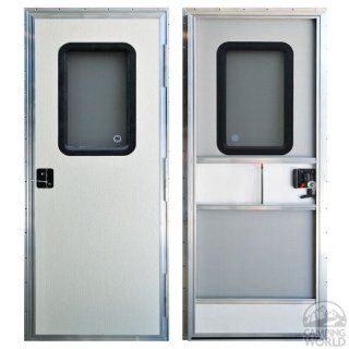 AP Products 015 267211 Off White RV Entrance Door Automotive