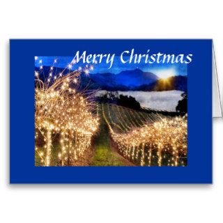 Vineyard Christmas Greeting Cards