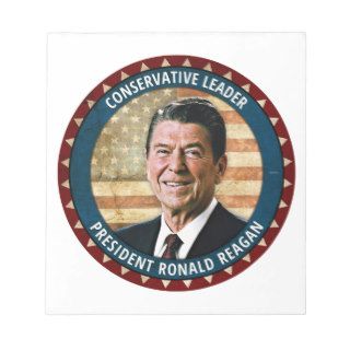 President Ronald Reagan Note Pad