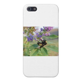 Bubble Bee on Chaste Tree iPhone 5 Cases