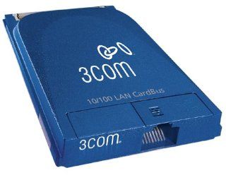3Com 3C3FE575CT 10/100Base T LAN CardBus Type III PC Card with Integrated Connector Electronics