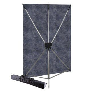 Westcott 575K X Drop Kit with 5 x 7 Feet Slate Backdrop (Purple/Silver)  Photo Studio Backgrounds  Camera & Photo