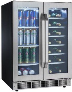 Danby DBC7070BLSST Silhouette Select Built In Dual Zone Beverage Center / Wine Cooler Appliances