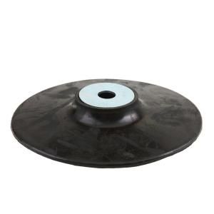 Lincoln Electric 4 in. Rubber Backing Pad with M10 x 1.25 in. Nut KH227