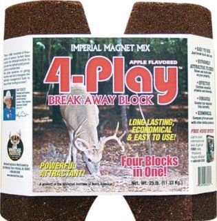 Whitetail Institute 4 Play Mineral Block  Hunting Game Feeders  Sports & Outdoors