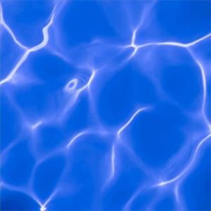 Art Glass Holographic Water 12 in. x 12 in. Glass Floor Tile (10 sq. ft. / case) FT W 201