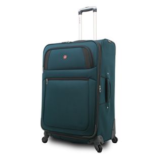 SwissGear SA7296 Teal 28 inch Expandable Spinner Upright Suitcase SwissGear 28" 29" Uprights