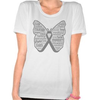 Diabetes Awareness Butterfly Ribbon Shirts