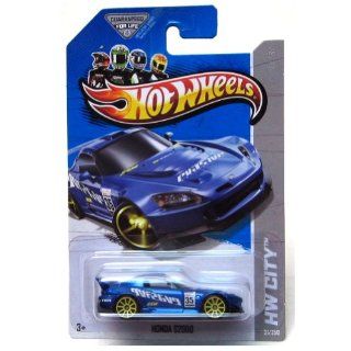 2013 Hot Wheels Hw City   Honda S2000   Blue Toys & Games