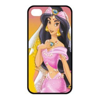 Mystic Zone Princess Jasmine iPhone 4 Case for iPhone 4/4S Cover Classic Cartoon Fits Case KEK0631 Cell Phones & Accessories