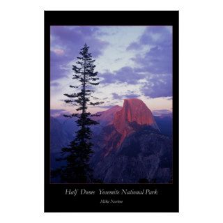 Half Dome Yosemite National Park Poster
