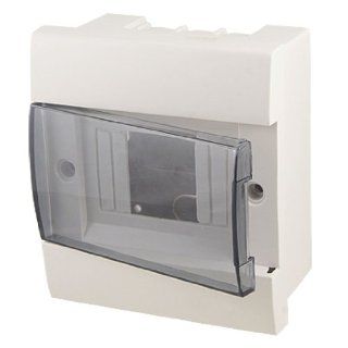 Amico Plastic Miniature Circuit Breaker Housing Cover Case White    