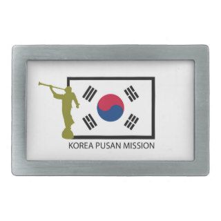 KOREA PUSAN MISSION LDS CTR BELT BUCKLE