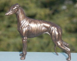 Greyhound Cold cast Bronze Figurine 6.5 Inches Long   Collectible Figurines