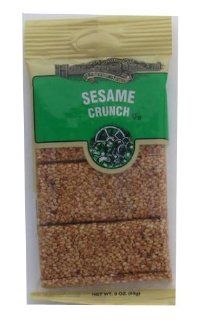 Bazzini Sesame Crunch Candy 3 Ounce Bags (Pack of 12)  Edible Seeds  Grocery & Gourmet Food