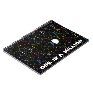 One in a Million [black] Spiral Note Book