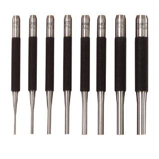 Starrett S565PC Drive Pin Punch Set (8 Pieces) Hand Tool Pin Punches