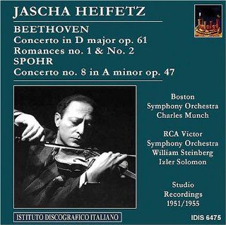 Jascha Heifetz Plays Beethoven & Spohr Music