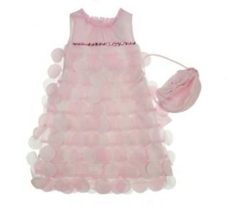 Donita Sleeveless Tiered Dress Pink 6 Clothing