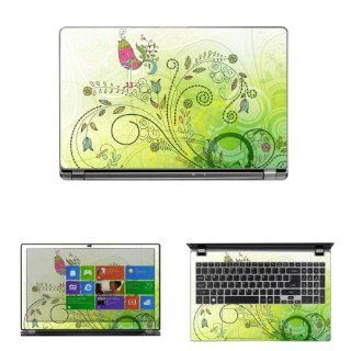 Decalrus   Decal Skin Sticker for Acer Aspire V7 582P with 15.6" Touchscreen (NOTES Compare your laptop to IDENTIFY image on this listing for correct model) case cover wrap V7 582P 28 Computers & Accessories