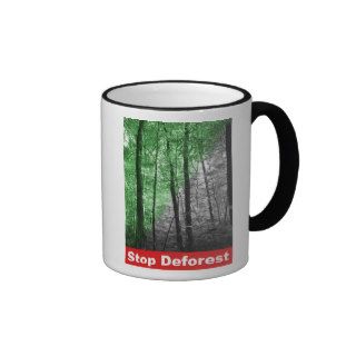 Stop Deforest Mugs