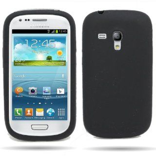 CoverON Soft Silicone Black Skin Cover Case For Samsung Galaxy S3 Mini Cell Phones & Accessories