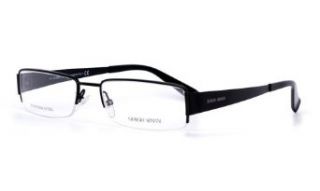 Giorgio Armani Men's GA 583 Black (003) Frame Semi Rimless Eyeglasses 53mm Clothing