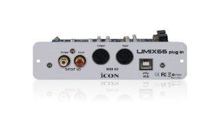 Icon   Umix 66   USB Audio Interface Plug in Module For Umix Mixers Musical Instruments