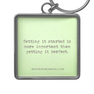 Getting Started   Thought of the Day Keychain