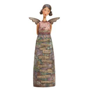 Kelly Rae Roberts Gratitude Angel Figurine   Collectible Figurines