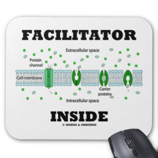 Facilitator Inside (Facilitated Diffusion) Mouse Pad