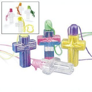 Cross Sand Art Bottle Necklaces   Vacation Bible School & Craft Supplies