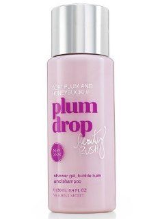 Victoria's Secret Plum Drop Beauty Rush Shower Gel, Bubble Bath and Shampoo 8.4 Fl Oz  Beauty