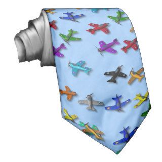 Toy Airplane Tie
