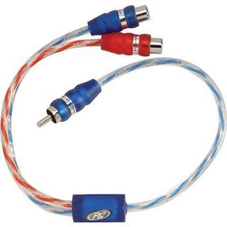 Phoenix Gold RS2 568 Octane R 500 Series Interconnect Male to 2 Female Y Adapter Electronics