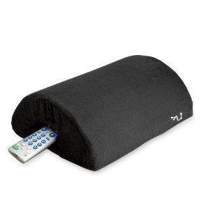 Smushion Cushion Foot Rest With Remote Holder, In Black   Satellite Tv Accessories