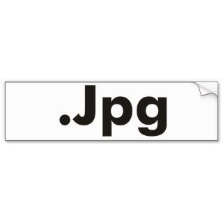 Geek JPG Products & Designs Bumper Stickers