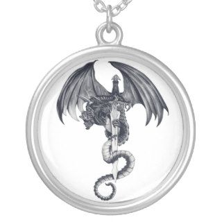 Dragon & Sword Necklace