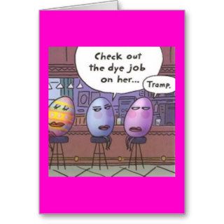 Hot Tramp Easter Egg Card