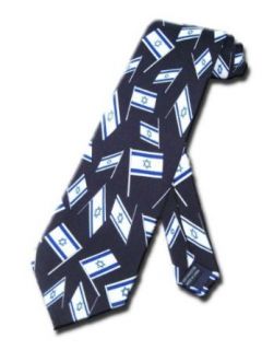 Brand New Men's Collectible Novelty Israel Flag Necktie Tie   great gift item Clothing