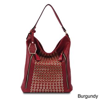 Via 'Sydney' Grommet Hardware Pebbled Shoulder Bag Shoulder Bags