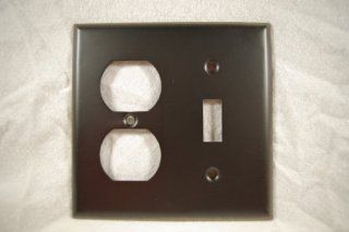 Oil Rubbed Bronze Combo Light Switch/Outlet Wall Cover Pate   Switch And Outlet Plates  