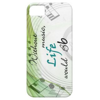 Without Music, Life Would Bb iPhone 5 Case