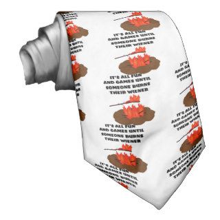 Wiener Burn Necktie