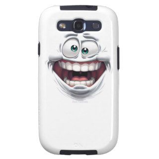 Crazy Cartoon Smile Samsung Galaxy S3 Cases
