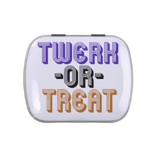 Twerk or Treat Jelly Belly Candy Tin