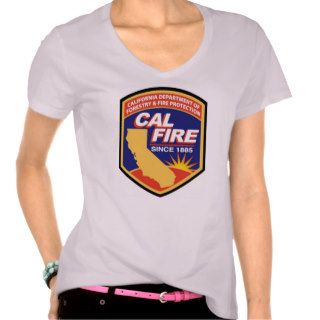 CALIFORNIA DEPARTMENT FORESTRY FIRE PROTECTION TEE SHIRT