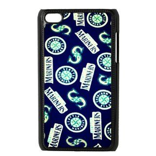 Custom Seattle Mariners Back Cover Case for iPod Touch 4th Generation SS 591 Cell Phones & Accessories